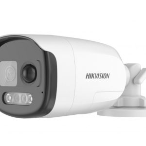 Camara TVI 2MP ColorVu. 40M Luz Blanca Sirena Microfono Y PIR DS 2CE12DF3T PIRXOS 2.8MM Hikvision