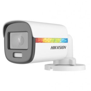 Camara TVI ColorVu 2MP Luz Blanca 20m Meta Microfono DS 2CE10DF8T FSLN 2.8mm Hikvision