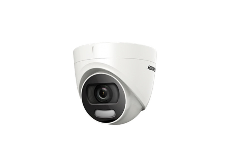 Camara Turret IP ColorVu Lite 2MP Luz Blanca 30M IP67 DS 2CD1327G0 L 2.8mm Hikvision