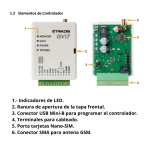 Dispositivo GSM GV17 Apertura Via Celular Trikdis